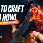 How to craft M4A4 Howl with cheap stickers