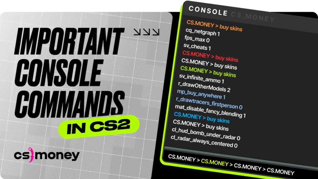 Best CS2 Console Commands Listed. Useful Guide + Viewmodel