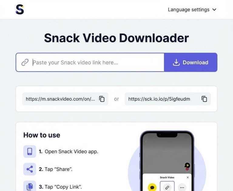 Cara Mudah Download Snack Video Tanpa Watermark Langsung dari Browser > Contoh Blog