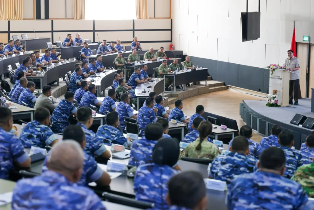 Bangun Pemimpin Tangguh TNI AU, Menhan Sjafrie Tekankan Tiga Pilar Utama