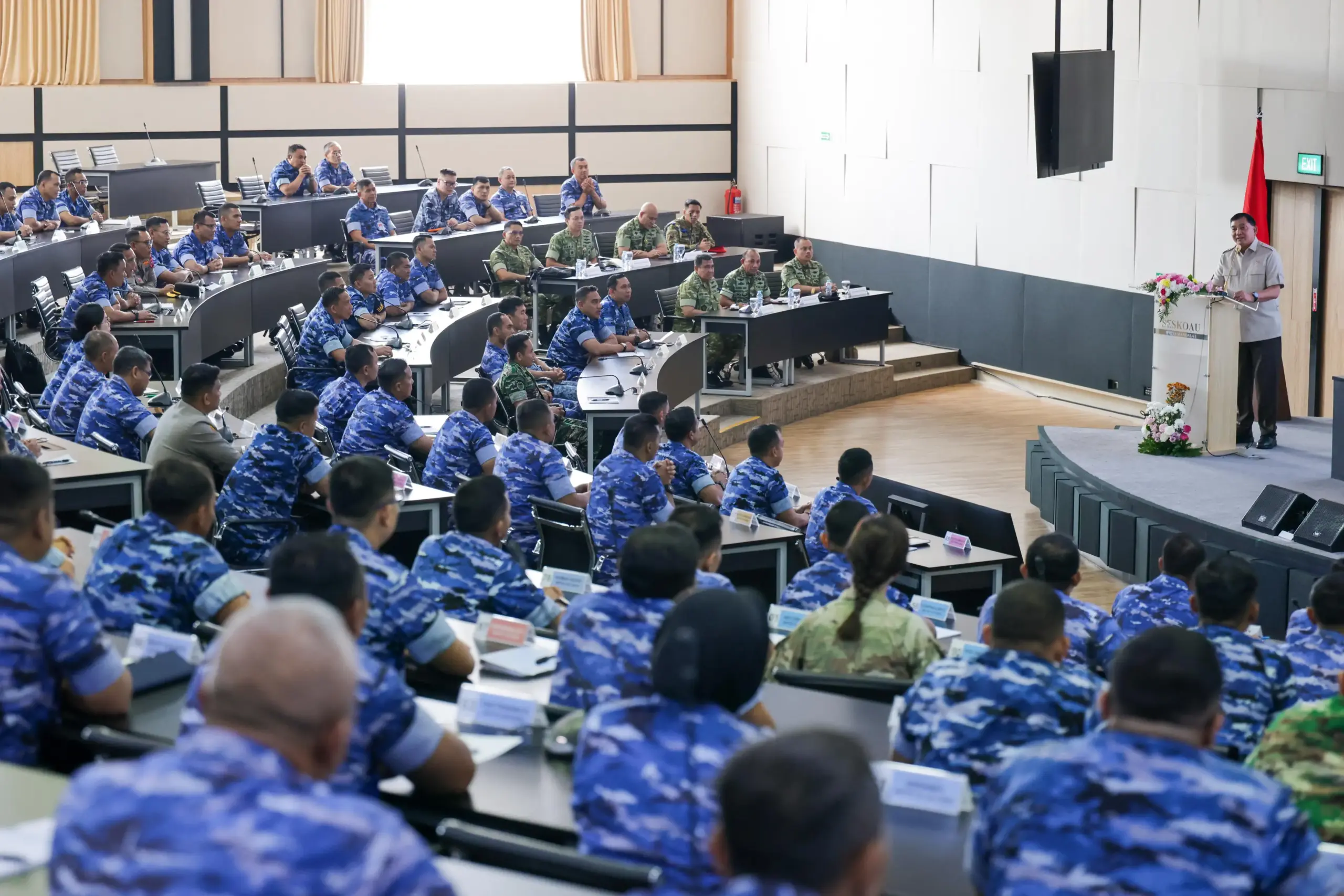 Bangun Pemimpin Tangguh TNI AU, Menhan Sjafrie Tekankan Tiga Pilar Utama